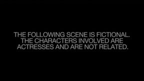 Redhead threesome at throne