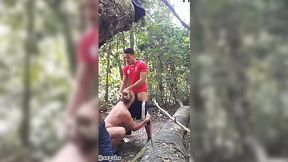 Banging That Ass One After Another on the Trail