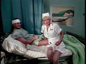 Patient gets his dick licked and slopped by nurse Teri Weigel