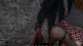 Away From Home &ndash_ Liam Fucks Chloe Behind a Tree in a Risky Park Hookup