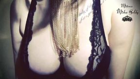 For bigger tits - give double, cum faster!