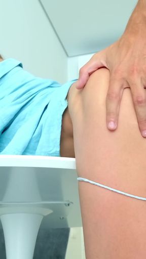 Real Neighbor Fucked My Tight Ass and Tiny Pussy Hard. Anal Creampie