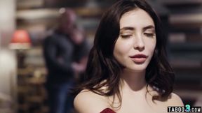 Innocent teen 18+ Involved Into Taboo Ffm Sex By Busty Milf