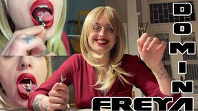 Doimina Freya chooses the best tiny slave | VORE