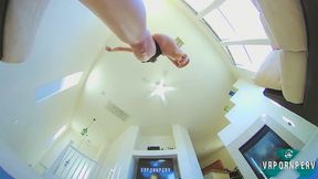 POV - Unaware Yoga Foot Crush ft Giantess Jolene Hexx - 0578
