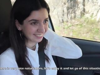 Outdoor Sex in the Mountains with a Babe I Picked up on the Road