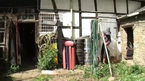 Farmer Craves Woman in the Pigpen for Wild Sex