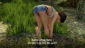 Anita Discoveries - Gameplay - Roleplay - Anita Teasing Her Step Dad at Camping Trip