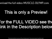 Musclegod Crushes a Watermelon with his Big Hairy Thighs! (Trailer 1)
