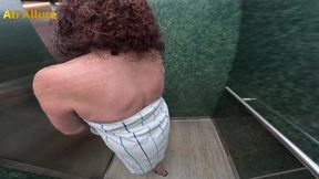 ali allure attends a medical convention and gets hooked up full