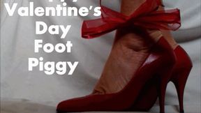 Foot Piggy Valentine's Day Goddess Natasha HD (WMV)