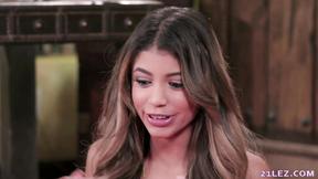 ”Jayden & Veronica have some girl on girl fun”