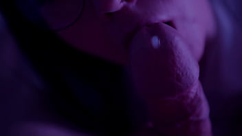 Sexy girlfriend deepthroat her man's cock