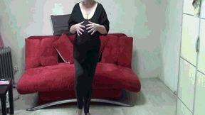 Pumping balls with a foot pump to a powerful explosion wmv