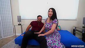 Suki Sin - Spit Roast And Double Facial For Cock Obsessed Wife