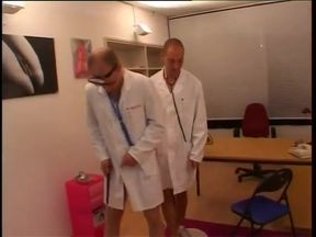 Milf gets fucked while bound: Eats cum while mouth is opened