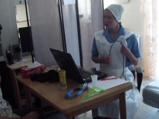 A nurse conducts a raunchy investigation - part 1
