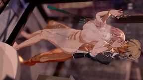 Sexy Anime Princess Gets Fucked Hard by Servant for Intense Orgasmic Fantasies