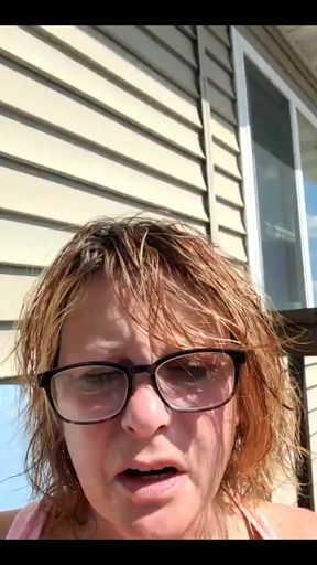 MILF Flashing Boobs