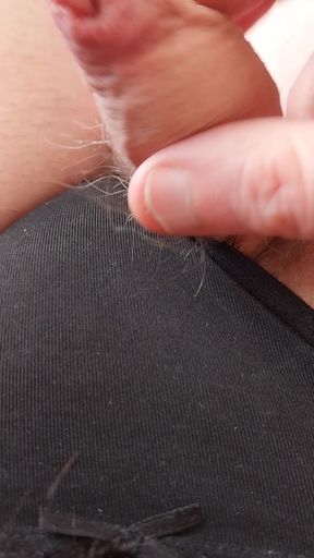 Soft Clit Cums in Cute Panties