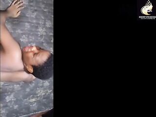 Ghana girlfriend dancing with ebony black girlfriend previous to that babe gives a decision to bang me hard