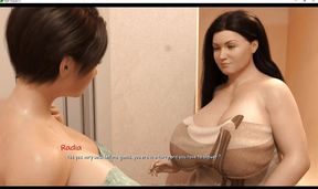 Metf - Thick Ebony Babe Sucks and Fucks