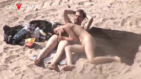 beach voyeur. good girl gives head, rides and swallows