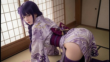 AI Henti-Raiden Shogun Thighhighs Passionate Fuck