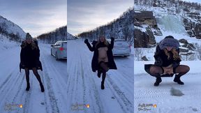 nouveau pipi en exterieur