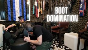 BOOT SLAVE TRAINING - 720P - BDSM - BOOT DOMINATION - MALE DOMINATION - SLAVE TRAINING – BOOT FETISH - BOOTS