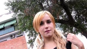 Sweet Blonde Teenie Joined These Studs For Some Hot Fun