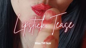 Leaving My Mark - Lipstick Tease Dildo Cock POV edition
