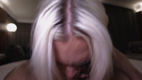 hot scene in the bathroom with my girl porschi and her dildo