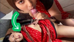 Indian college girl got sex by pubic hair removal salon employee! Desi, blowjob, Saree, Amateur, Uncensored