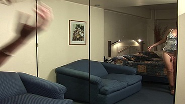 Nikki Montero dancing naked with a hard cock
