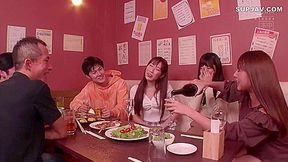 On That Day, A College Drinking Party Turned Into A Creampie Circle. New Joy Compa Rei