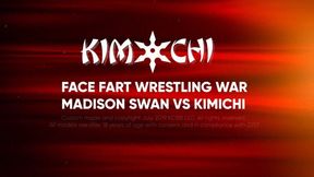 Face Fart Wrestling War - Kimichi vs Madison Swan SD