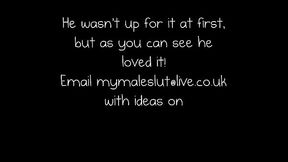 Training my man to become a tranny slut!