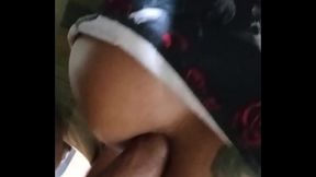 Eating her whole ass