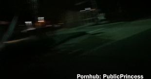Public Ladyboy Risks Cum Outside Steady Stroke