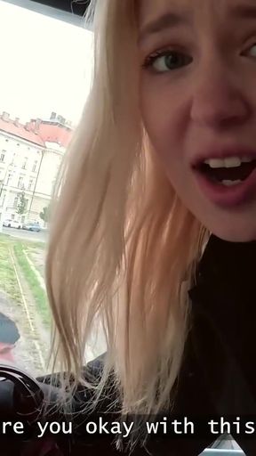 Spectacular moment from "VIP4K. My pussy's leaking when he sees me fucking..."