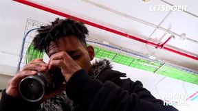 Thick Brunettes Stacy Cruz & Sapphire Astrea Spread Their Legs For Huge Dicks HORNY HOSTEL