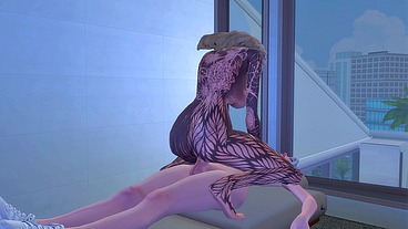 PERVERTED FUTANARI MASSEUSE SEDUCED AND ARRANGED HARD ANAL SEX WITH A WHORE CLIENT (SIMS + ANIME HENTAI + SFM)