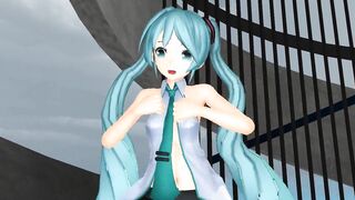 【MMD】Hatsune Miku - Real World【R-18】