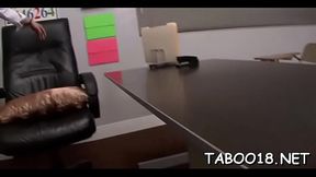 Horny babe Tara Lynn Holmes gets fucked in various poses