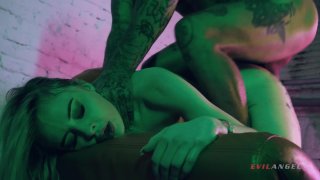 Ass Fuck for Tattooed Petite British Baby Kitten