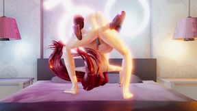 Horny Rias Gremory gets her tight ass fucked hard in a Japanese anime