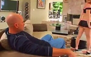 Sunny lane the cutest bitch fucks bald guy