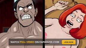 Married Housewife Slut Was Fucked in a Dirty Barn While Her Cuckold Husband Was Cooking a Barbecue. Cartoon Parody. Toons