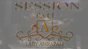 Session Part 1 Total lenghts 6:56 minutes Anal Handjob Slave Bdsm  LADY AMRAPALI Herrin Mistress Domina